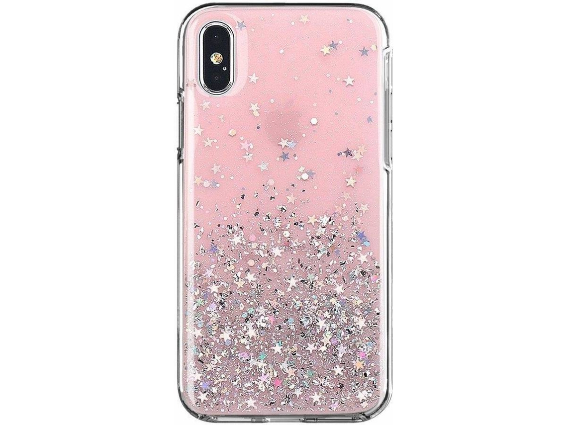Capa Samsung Galaxy A42 5G LMOBILE Brilhante Rosa