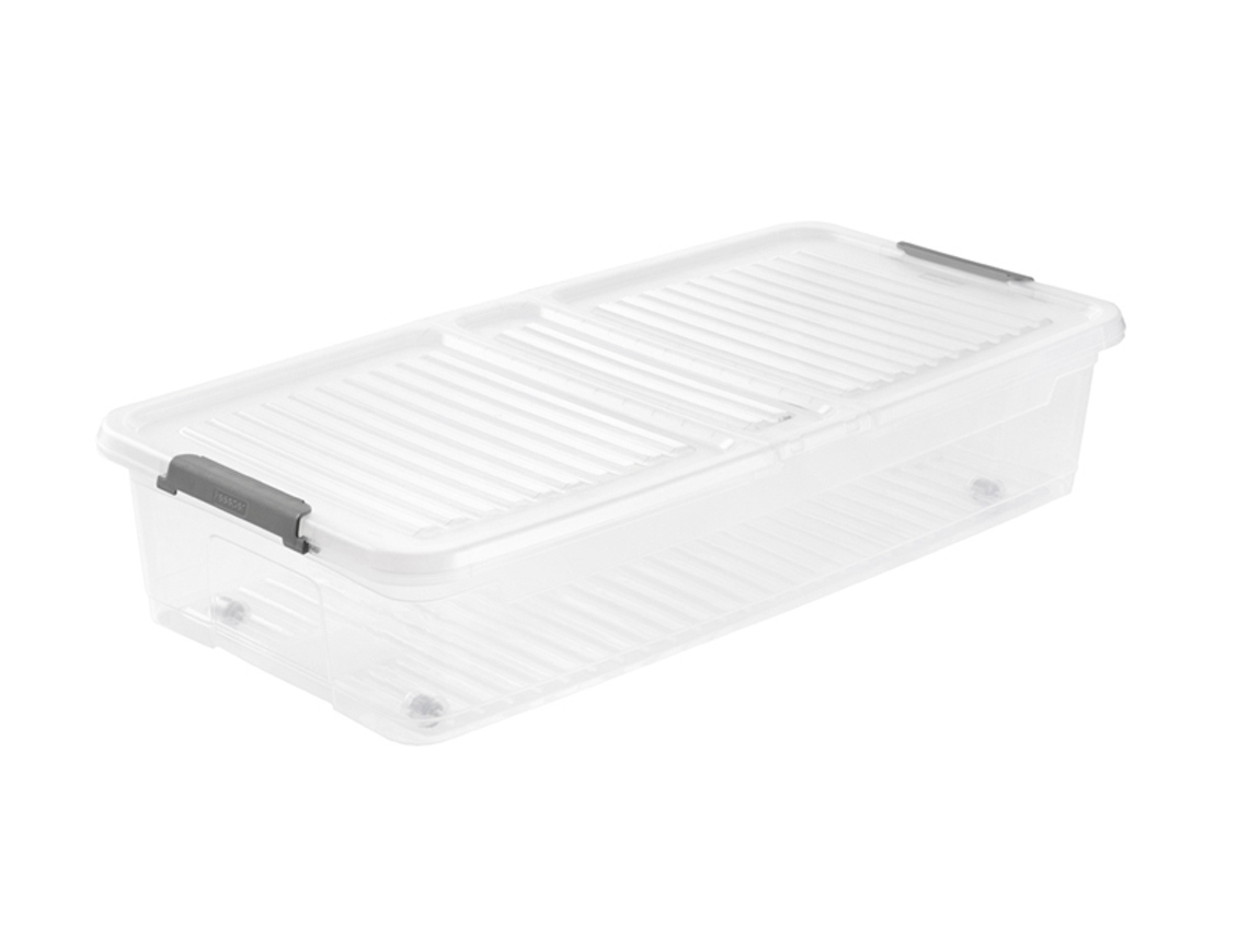 Caixa Embaixo Da Cama Keeper Leo 33 Litros Transparente KEEEPER