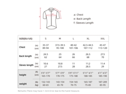 Camisa Mali de Ciclismo para Homem de Manga Curta
