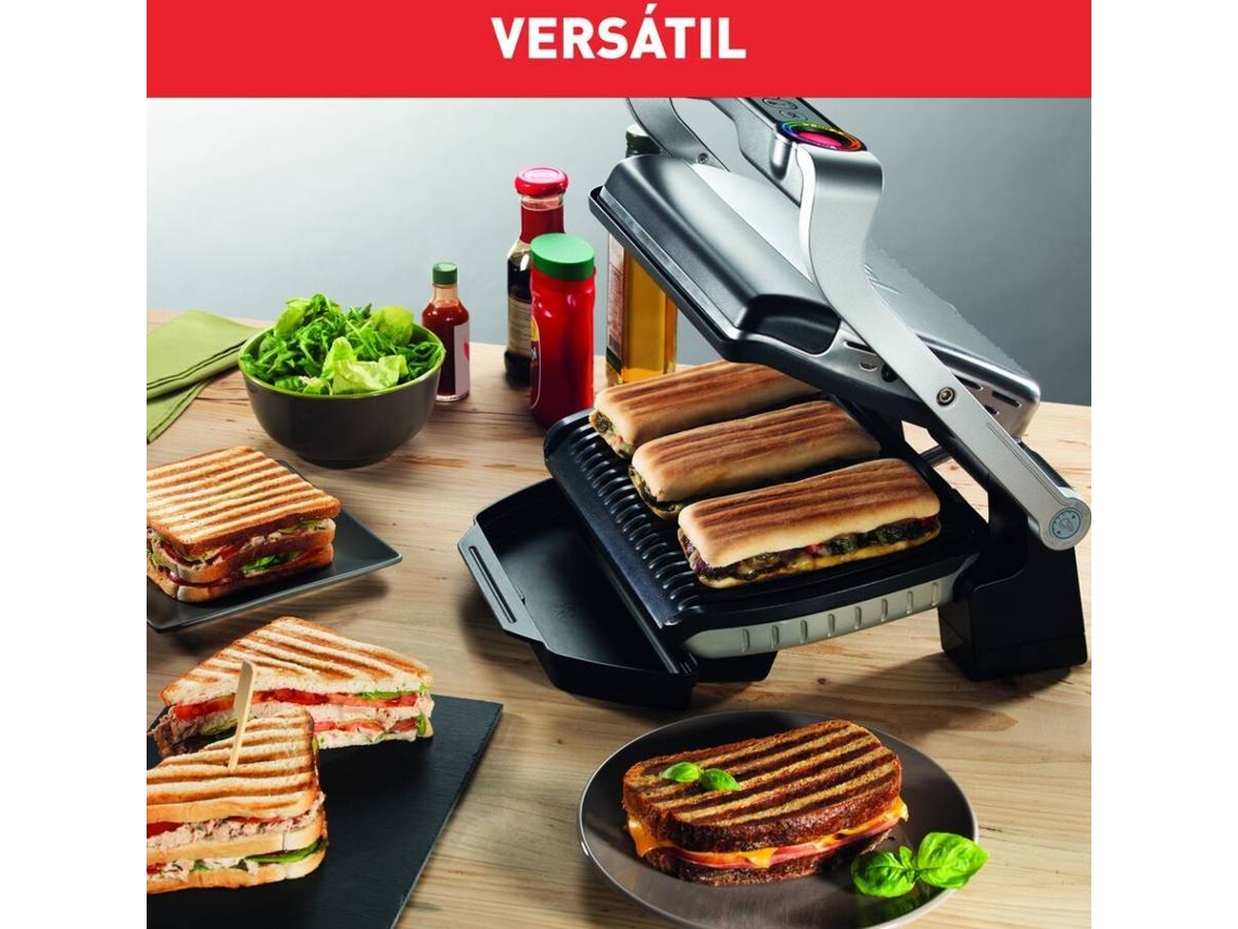 Grelhador de Placas TEFAL Optigrill GC712D12 2000 W Worten.pt