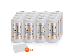 Baterias Recarregáveis De Lítio, Capacidade 37v, Compatíveis Com Canetas A Laser E Lanternas Led,16 Pcs Oem