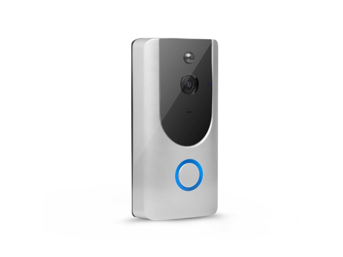 Campainha de Vídeo Sem Fio com Wi Fi, Campainha Inteligente com Câmera Hd 1080p. Brilvibera_ozo