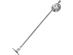 1-haste De Suporte Para Porta Armário 23cm – Dobradiças Metal Armários E Guarda Roupas