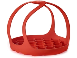 Trivet de Silicona para Olla a Presión 6 8 Qt - 3 En 1: Elevador, Portahuevos Y Rejilla de Asado Compatible Con Instant Pot Ninja Foodi
