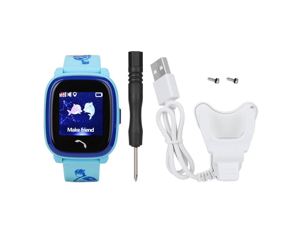 Relógio Inteligente Kids LAXISCREED Azul 1.22 Polegadas