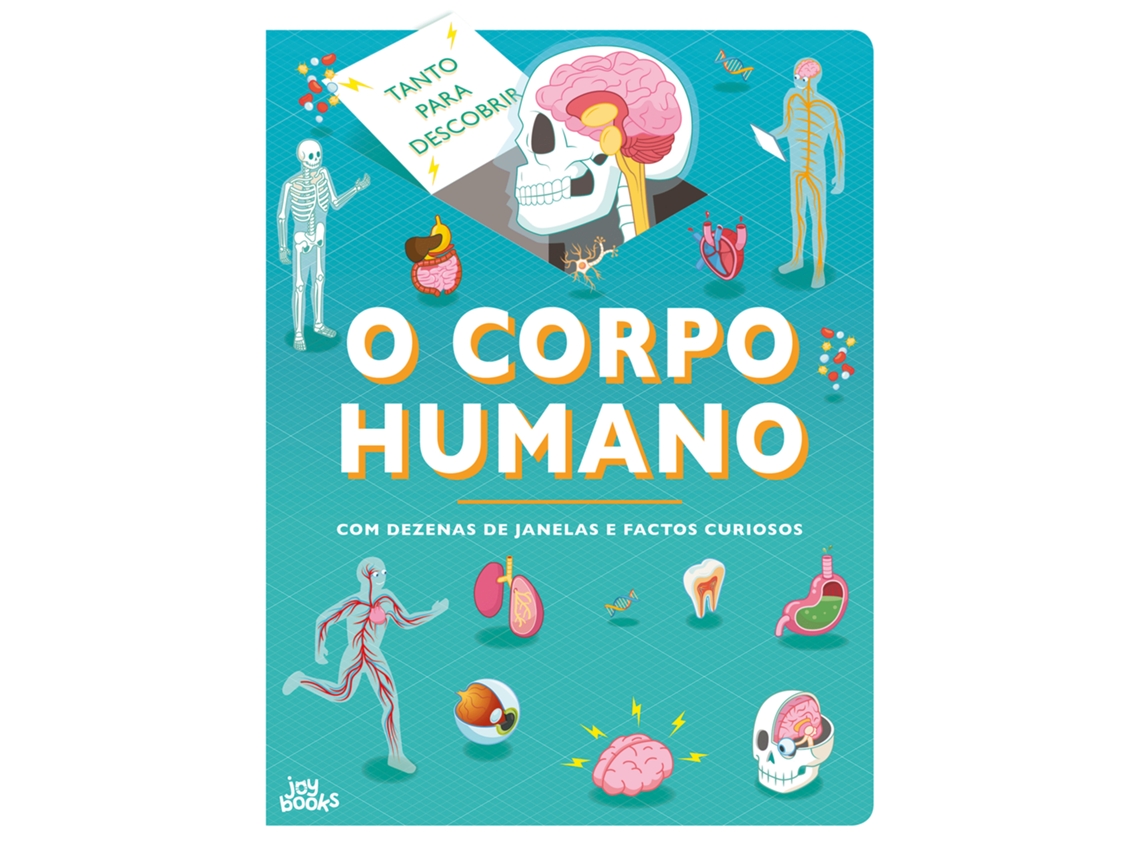 Livro Tanto para Descobrir - O Corpo Humano de Marnie Willow (Português)
