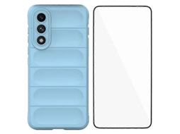 Capa De Tpu Antiderrapante Para Oneplus Nord 5 5g Com Película De Vidro Temperado
