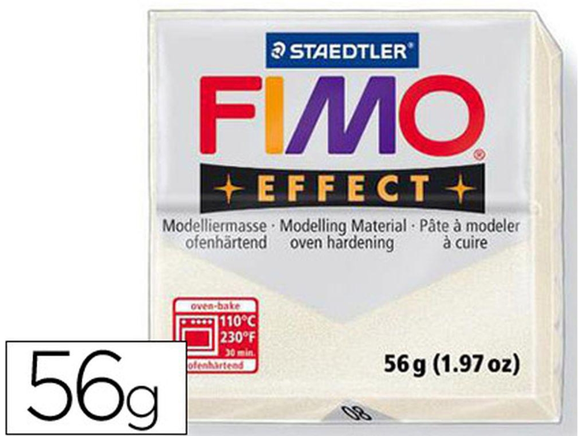 Pasta Staedtler Fimo Effect 56 Gr Perola Metalico