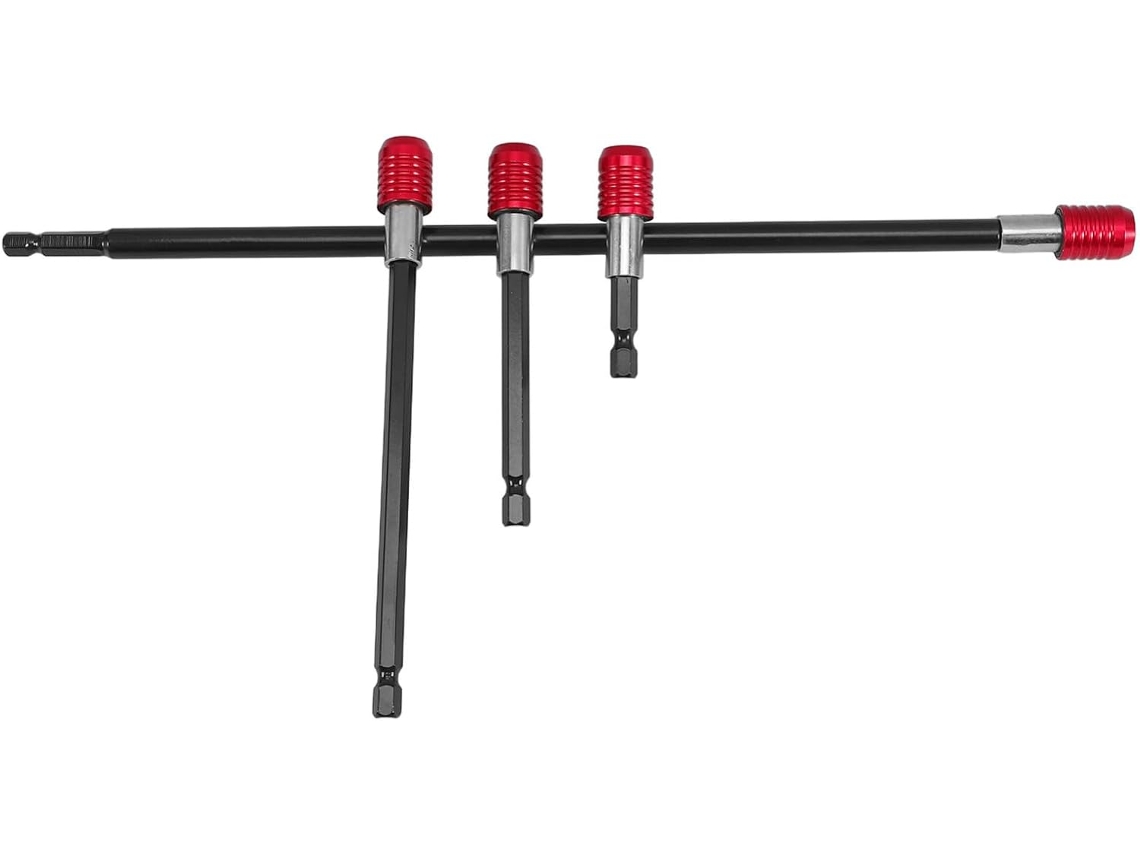 Conjunto De 4 Peças Extensão Para Broca Com Encaixe Hexagonal 1