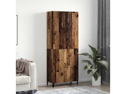 Vidaxl Buffê 2 Pcs Madeira Antiga Madeira Processada