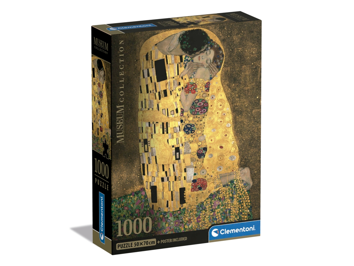 Puzzle CLEMENTONI Museum Collection Klimt The Kiss (1000 peças - Idade Mínima: 14 anos)