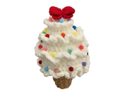 Walshlxq kit de Tejer/amigurumi de Árbol de Navidad para Principiantes, Todo En Uno, Lindo Y Básico, Tipo 2