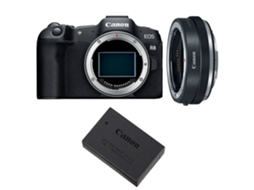 Eos R8 Corpo + Ef eos R Premium + 1 Canon Lp e17 + Ebook “20 Dicas para Fotos Que Impressionam” CANON