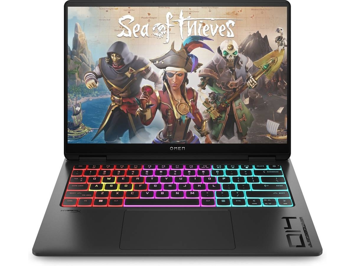 Portátil Gaming HP Omen 14-FB0003NP (Intel Core Ultra 7 155H - NVIDIA GeForce RTX 4050 - RAM: 16 GB - 1 TB SSD - 14'')