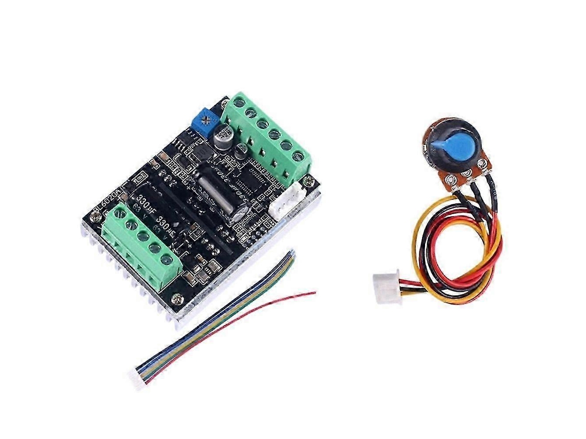 500w Dc 6- 60v 20a Hall Motor Control Driver Board Bldc Three-phase Brushless Motor Controller With Speed Controller
