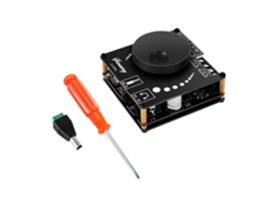 Placa Amplificador de Áudio Digital Bt 5.1 2 Canais Ajuste de Tonos Controle por App Aux 3.5mm Usb Placa de Som
