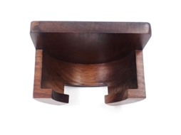 Suporte De Parede Para Filtros Café Em Madeira, Peça Decorativa Armazenamento Na Compatível Com 51 53 54 58 Mm.