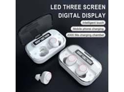 Fones De Ouvido G05 Com Controle De Contato, Display Digital, Bluetooth 5.3, Sem Fio, Intra Auriculares, Estéreo Ly Ebike