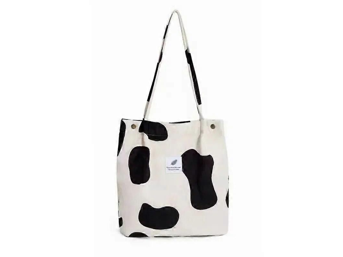Bolsa De Compras Feminina Casual Dobrável Em Veludo Cotelê, De Alta Qualidade, Ecológica E Reutilizável, Leve E Com Alça De Ombro. Venda Por Atacado.