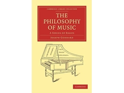 Livro The Philosophy Of Music De Joseph Goddard (inglês)