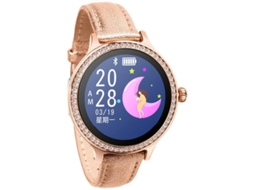 Smartwatch bluetooth ip68 à prova dágua monitor de frequência cardíaca mensagem sms rastreador de chamada fitness para ios android ouro bestvite
