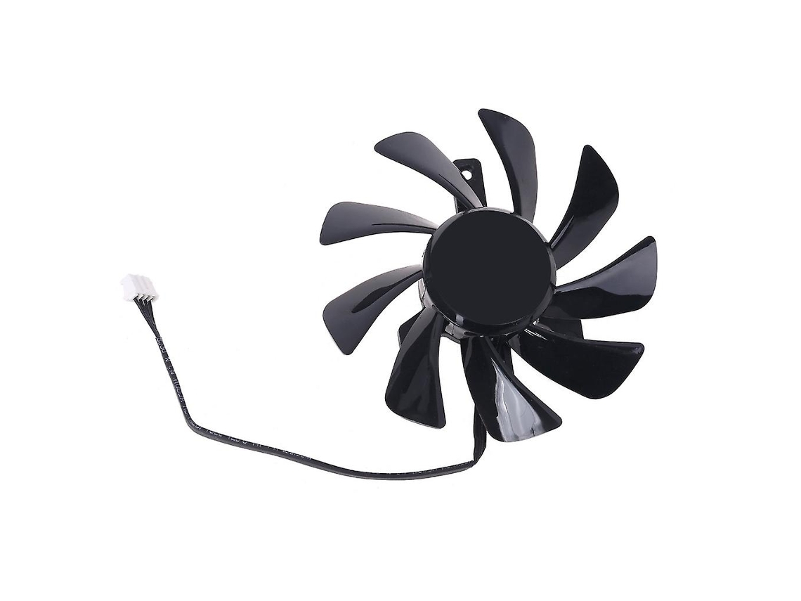 T129215su Rx 570 470d Gpu Cooler Ventilador De Placa De Vídeo Para Substituição Do Sistema De Resfriamento Gráfico Sapphire Radeon Itx