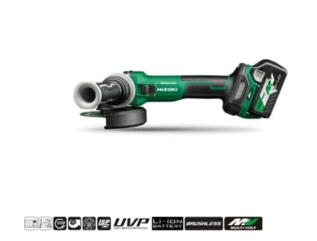 Rebarbadora angular 36v G3613dewqz 125mm 2x2.5ah Bl Multivolt Hitsystem Hikoki