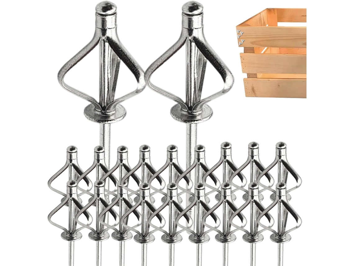 Rebites Pop, 20 Peças Sortidas Com Mandris Universais De Aço.