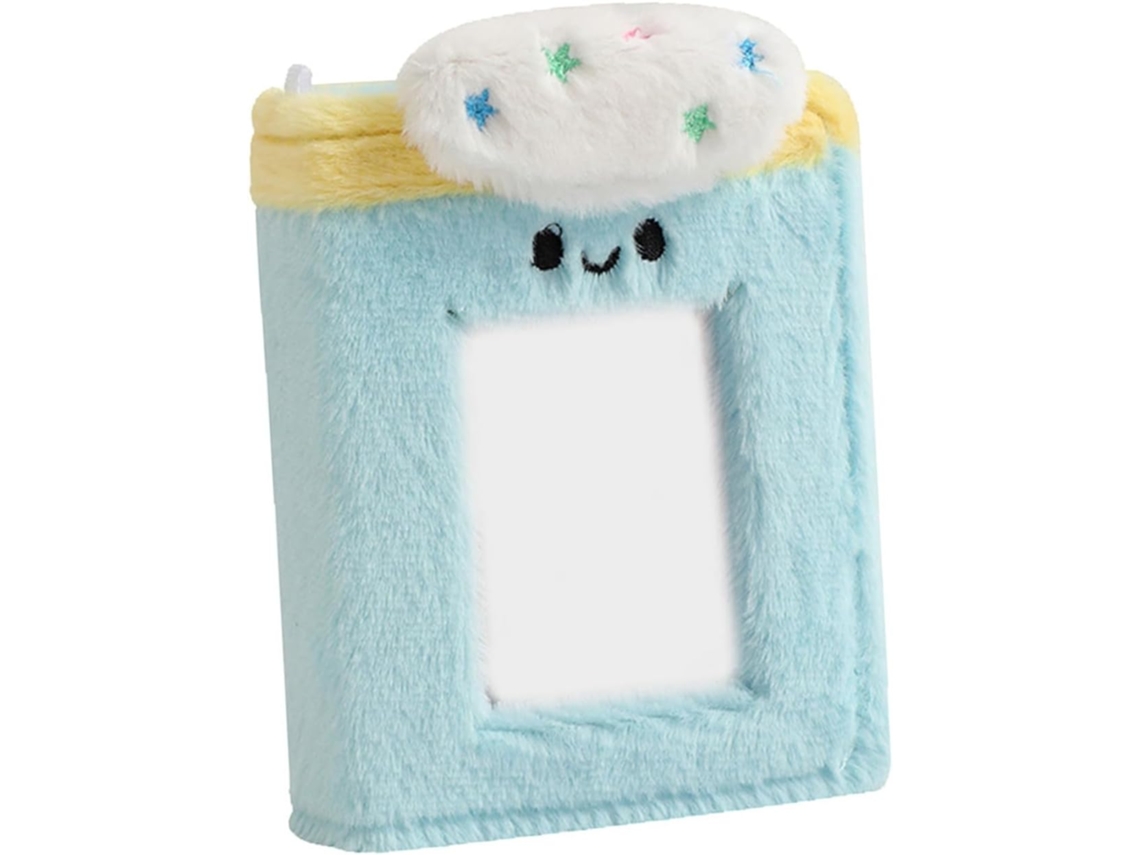 Protège Cartes Contenu Diy - Garneck Álbum De Fotos Peluche Bleu Para Graduação E Viagem