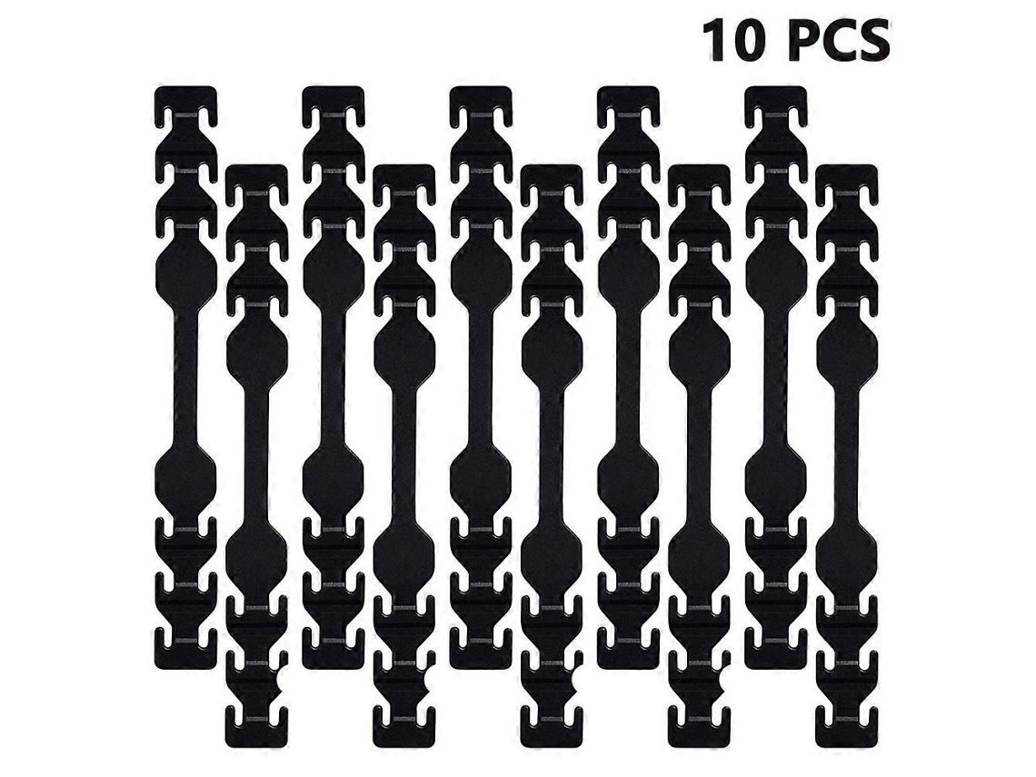 10 Peças de Alça Proteção Facial com Gancho para Orelha, Fivelas Antiderrapantes Ajustáveis, Cordão Extensível P Ara e GOKOCO