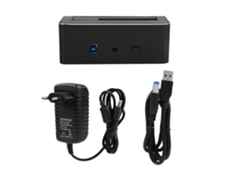 Estação De Docking Externa De Disco Rígido Usb 3.0 Para Sata Para Hdd/ssd De 2.5/3.5 Polegadas