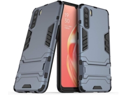Conjunto de Capas Híbrida Camada Proteção para Oppo Oppo A91 HONGWE. Azul (2un)
