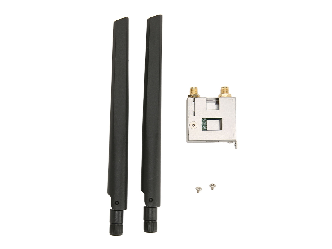 Placa Wifi Tri Band 2400 Mbps 802.11ac Bt5.2 M.2 Key E Placa Wifi Sem Fio Para Windows 10 Slowmoose