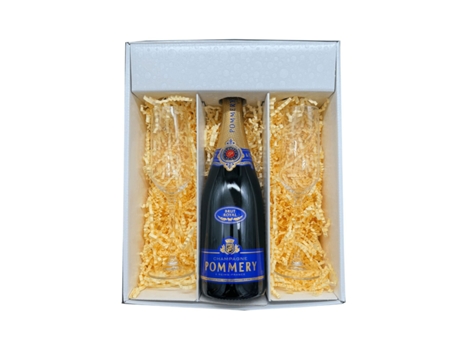 White Box: POMMERY 2 “Square” Flutes