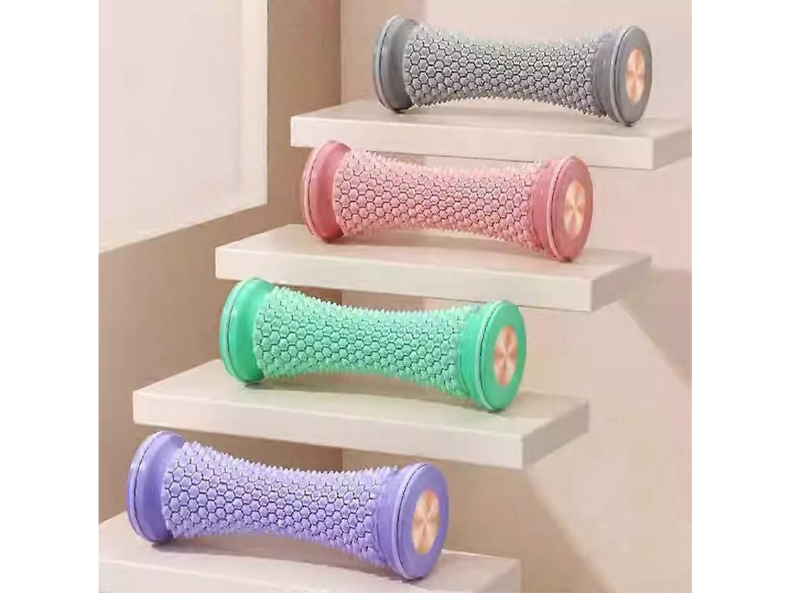 Massageador De Pés Com Rolo, Bola Para Fáscia Plantar, Profissional Relaxamento Muscular, Cuidado Os Merid Ianos, Manual