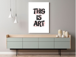 Quadro ARTGEIST This Is Art (1 Part) Vertical (60x90)