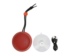Altifalante de Chuveiro Bluetooth LAXISCREED Ipx6 Led Vermelho