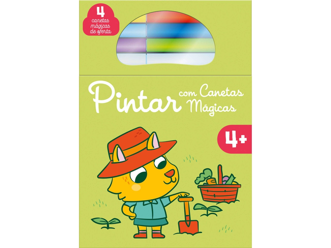 Pintar com Canetas Mágicas - Verde 4+ YOYO STUDIOS 