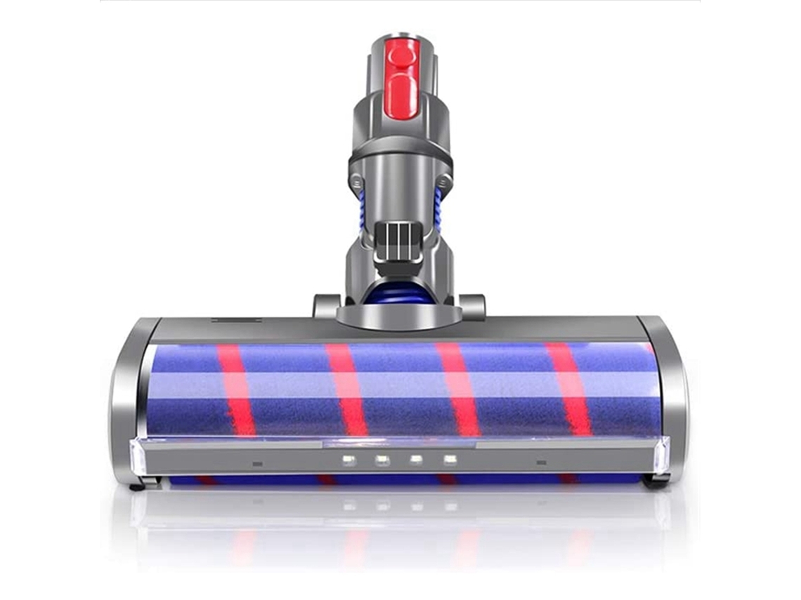 Escova de rolo macia, acessório de cabeça de limpeza, substituição de acessório para aspirador de pó sem fio dyson v7 v8 v10 v11