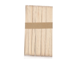 50 Palitos De Cera De Madera Desechables Para Depilar