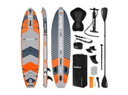 Prancha de SUP Inflável com Assento de Banho, Remo e Mochila Inclusos V2 REBEL (335 cm) S/MARCA