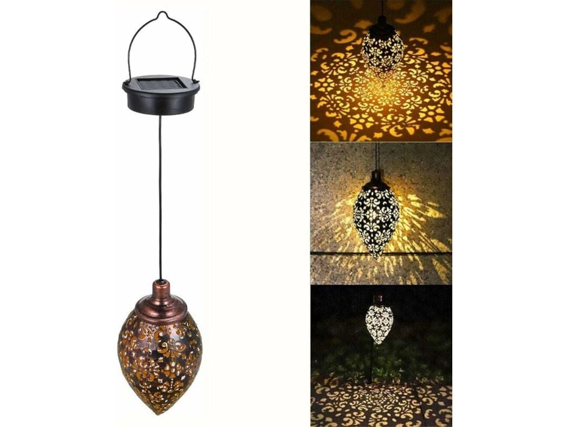 Lâmpada Solar Iluminação Solar Para Exteriores À Prova Dágua Solar Led Slowmoose