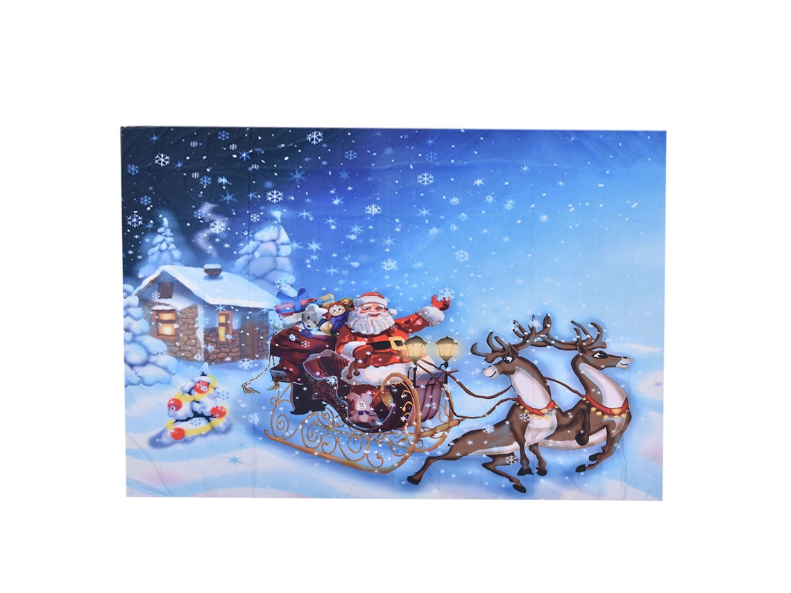 Laxiscreed Tapeçaria Natalina De Parede Para Decoração Festiva Casa 150x150cm
