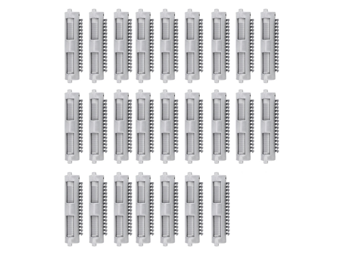 25pcs Roldanas Para Cabelo Pinça Para Pentear Cachos Ferramenta De Modelagem Para Salão De Beleza Rnemitery
