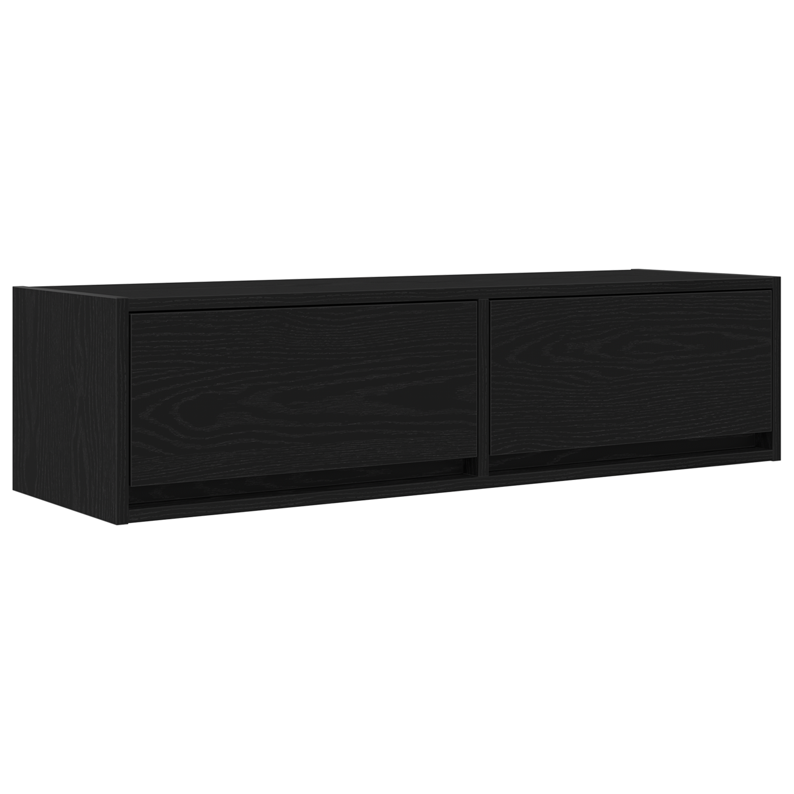 Conjunto 1 Gabinete Para Tv Vidaxl Preto Derivados De Madeira (100 X 31 X 25,5 Cm)