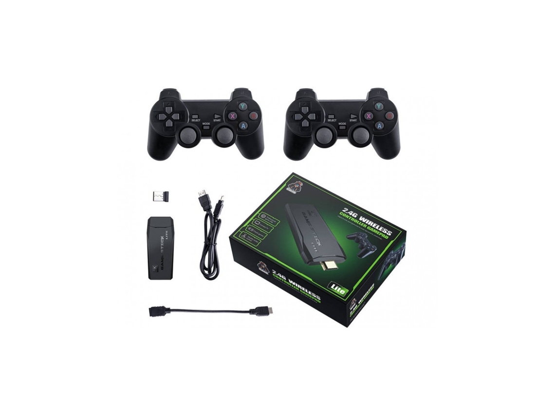 Consola Stick Clickonit Hdmi M8 Sem Fios Com 2 Comandos Incluídos
