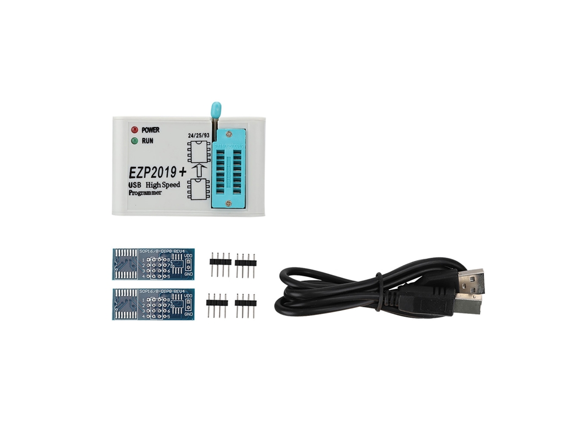 Aetheria programador de Alta Velocidade Usb Spi Ezp2019+ com Base Testada e Software de Pc