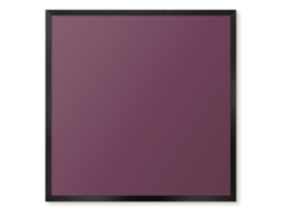 Magnetic Glass Board Violet For The Hall Espelharte (50x50 Cm)