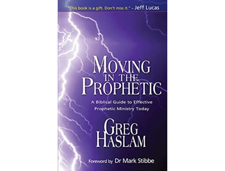 Livro Moving in the Prophetic de Reverend Gregory Haslam (Inglês)