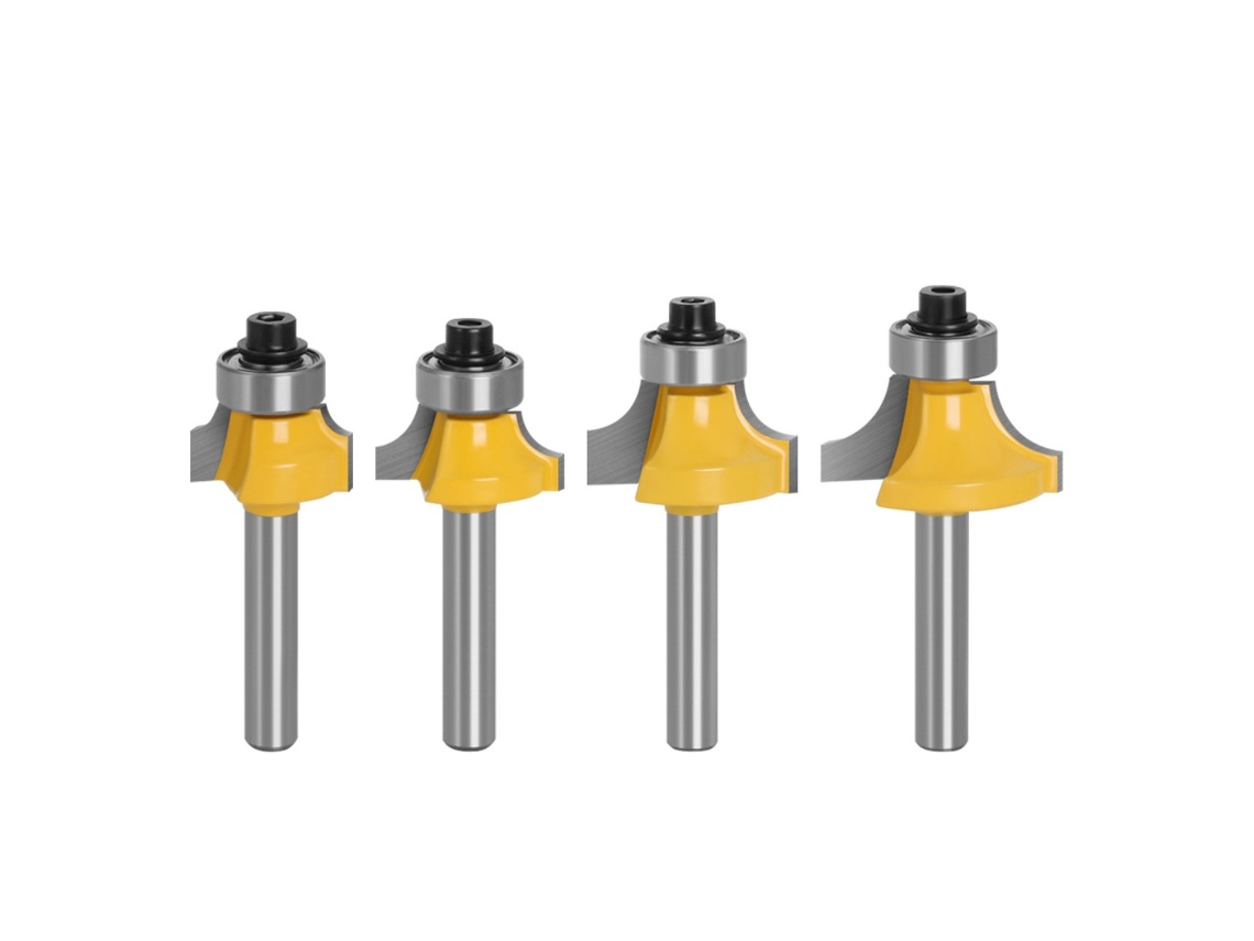 Conjunto de fresas de canto, 6mm, 6.35mm, OEM